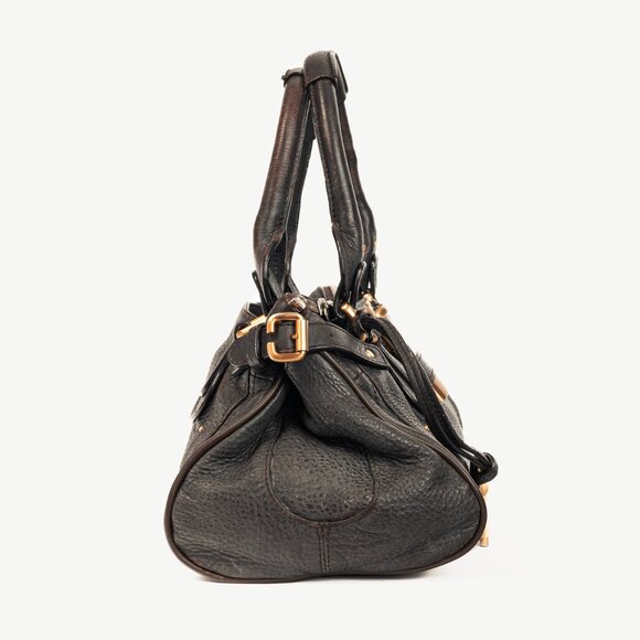 Chloe Paddington Brown Pebbled-Leather Handbag - Picture 3 of 14